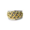 Anello in argento Primule D'Argento AnPrm08bicolore-Blu