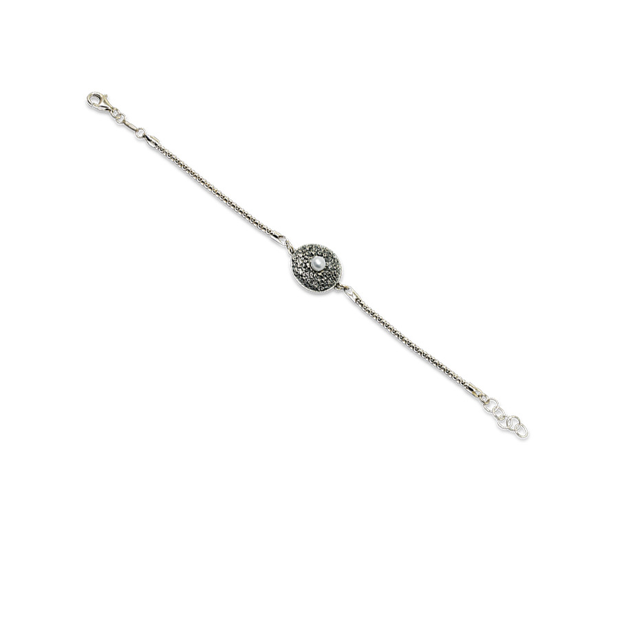 Alternative view of Bracciale Medusa BrKMDS05-Perla