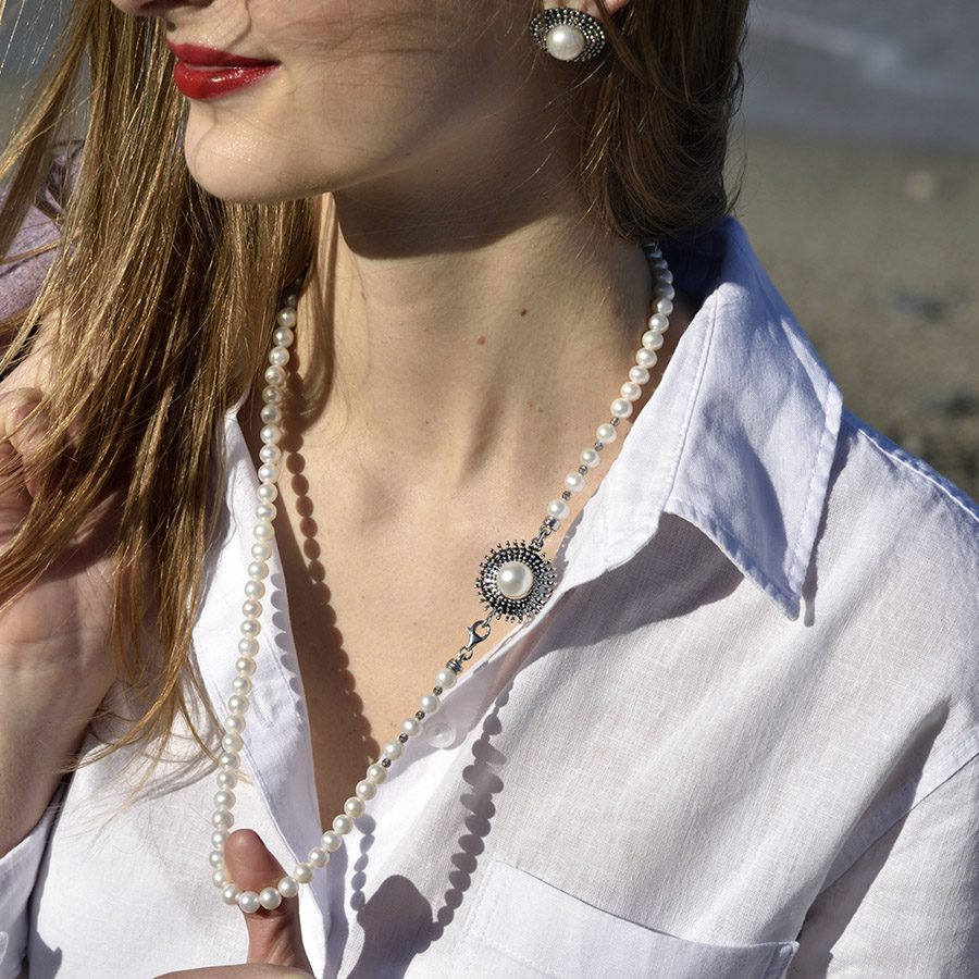 Collana Ricci Di Mare ClPRm03 - immagine 3