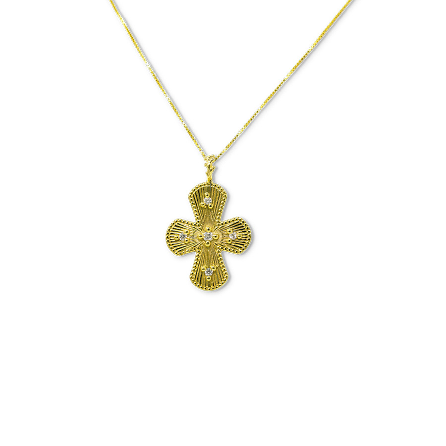 Collana Le Croci Cr12Oro