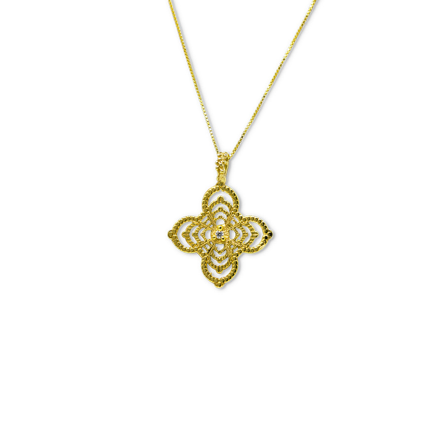 Collana Le Croci Cr14oro