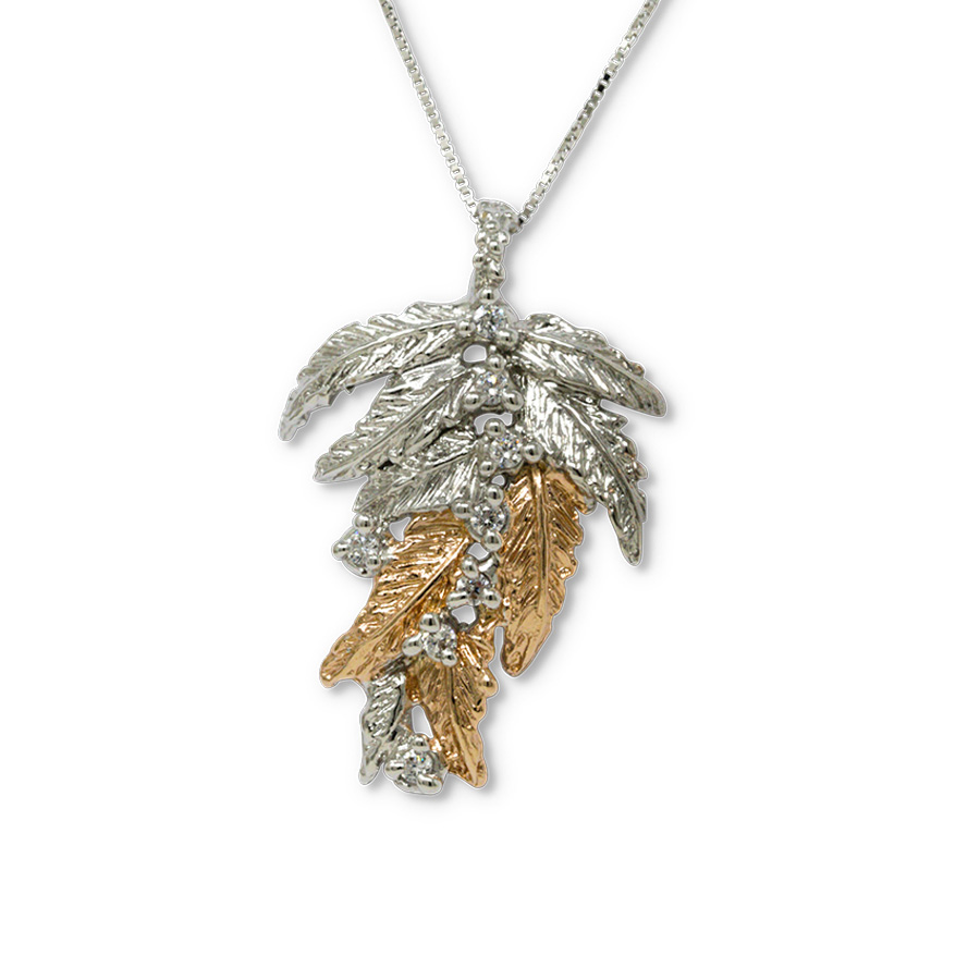 Collana Laurea Lr03bicolore