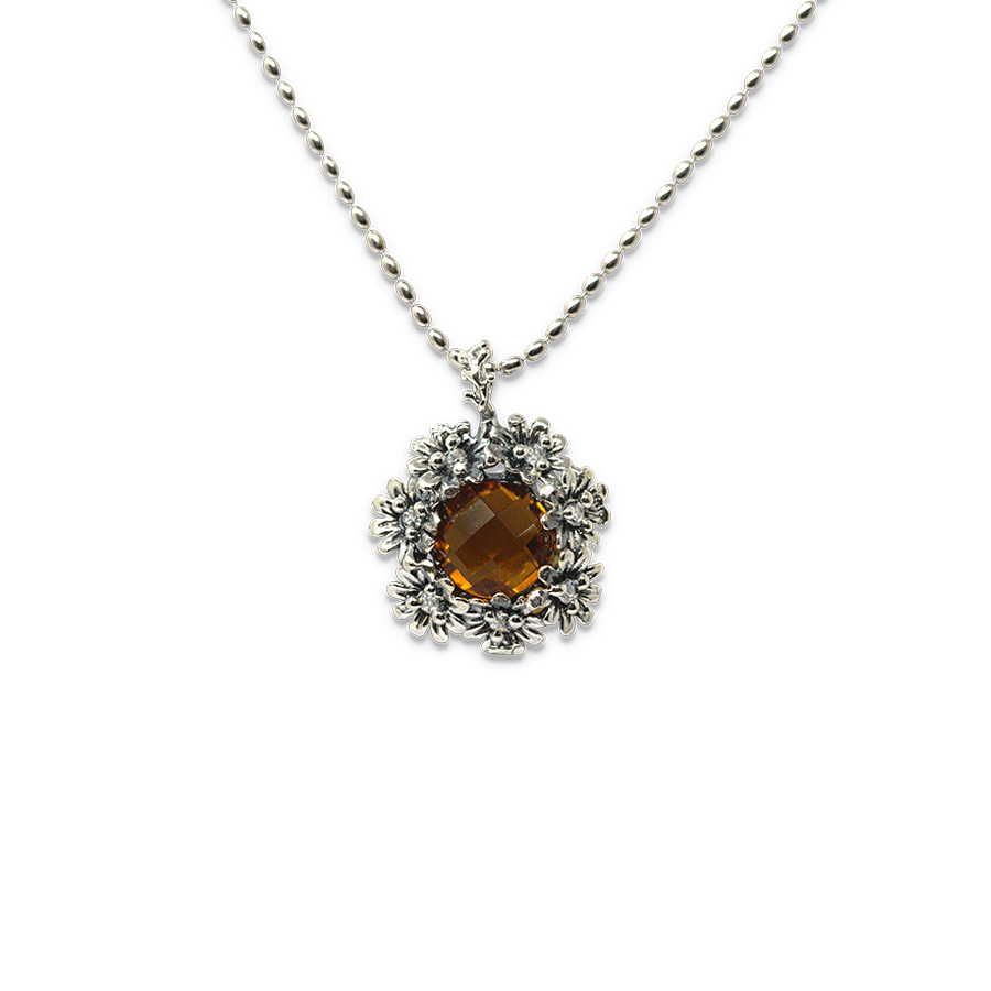 Collana Primule D'Argento Prm05 - immagine 6