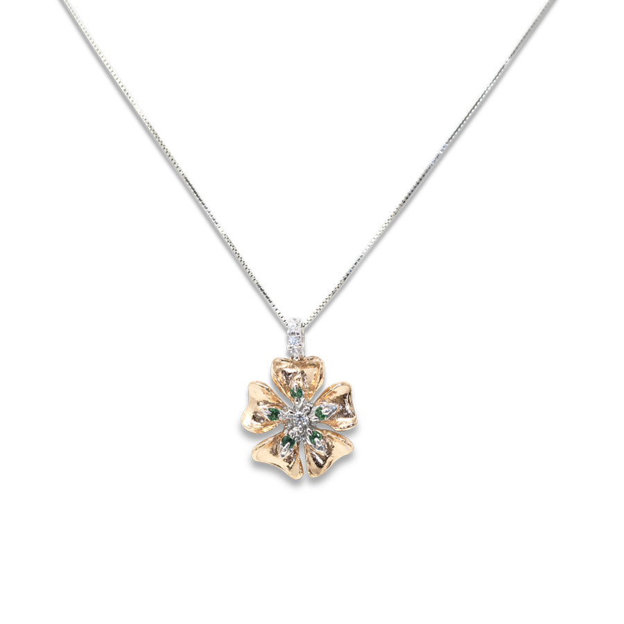 Alternative view of Collana Flowers Fr16