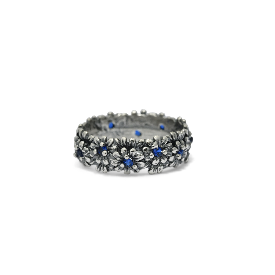 Anello in argento Primule D'Argento AnPrm11-blu