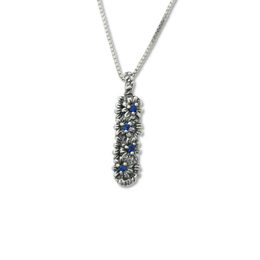 Collana in argento Primule D'Argento Prm11-Blu