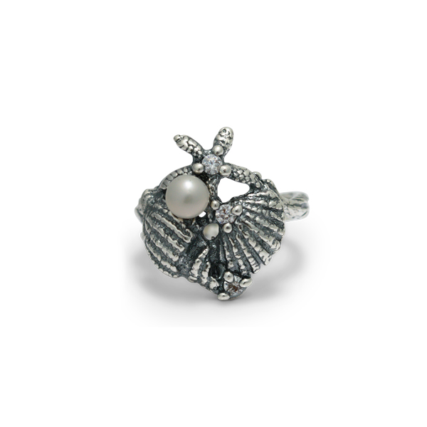 Anello Collezione Mare AMr62-bianco