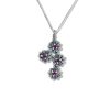 Collana in argento Primule D'Argento Prm15-Rosso
