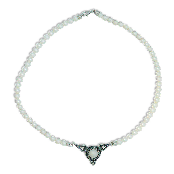 Girocollo in Argento Exclusive GrPExl02-Perla