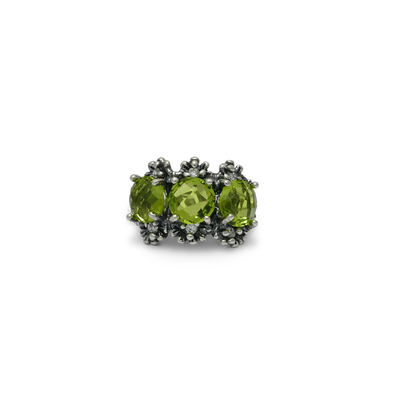 Anello Primule Edizione Limitata AnED15-Peridoto