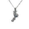 Collana in argento Calabria da indossare Cal03-B