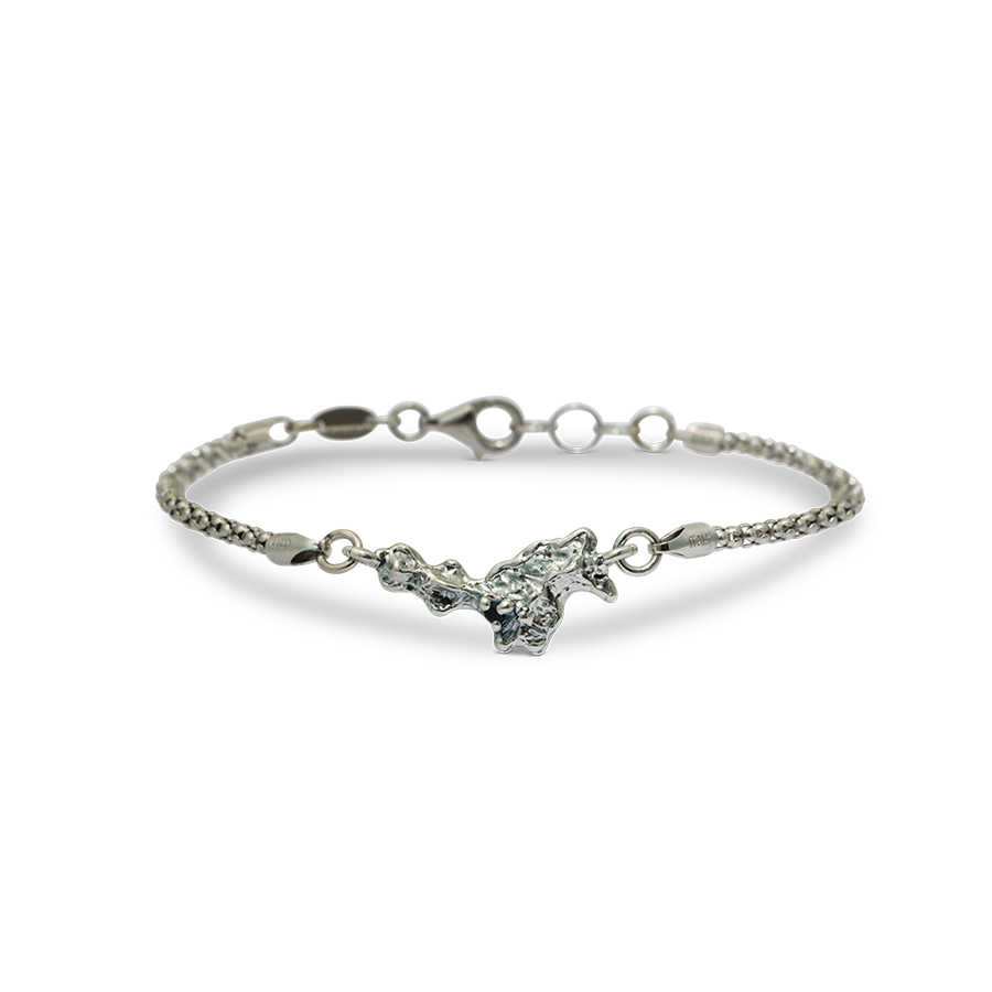 Bracciale in argento Calabria da indossare BrKCal03-N