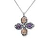 Collana Primule Edizione Limitata CrED15-Champagne/Ametista